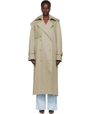 Christopher Esber Loren Trench Coat - Black