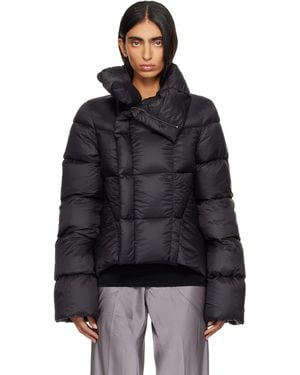 Rick Owens Tower Naska Duvet Down Jacket - Black