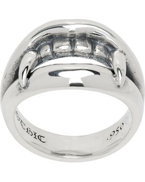 Yohji Yamamoto Vampire Fang Ring - Metallic