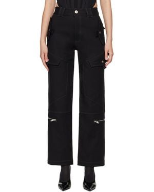 Dion Lee ブラック Tactical カーゴパンツ