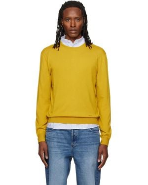 A.P.C. Pull Jaune En Laine