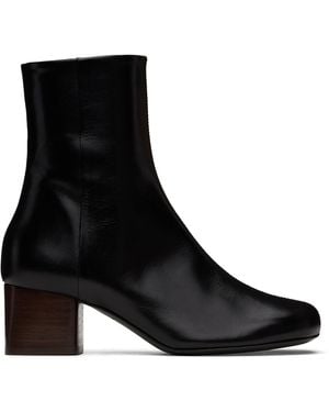 Lemaire ブラック Anatomic 55 ブーツ