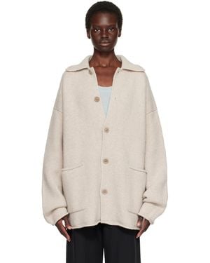 Casey Casey Cardigan Rove Gris - Neutre