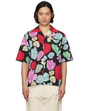 Marni Orion Print Bowling Shirt - Red