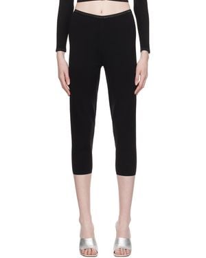 Alexander Wang Crystal レギンス - ブラック