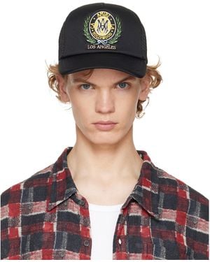 Amiri 'Ma' Crest Trucker Hat - Blue