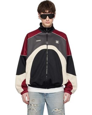 Amiri Oversized Panel Track Jacket - Black