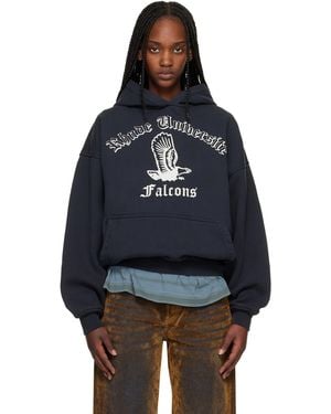 Rhude 'Collegiate Falcons' Hoodie - Blue