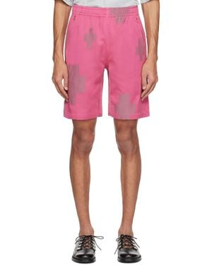 Needles Pink Drawstring Shorts