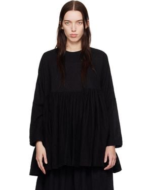 Casey Casey Pyj Rouch Blouse - Black
