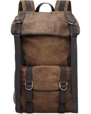 Maison Margiela High Tech Medium Backpack - Brown