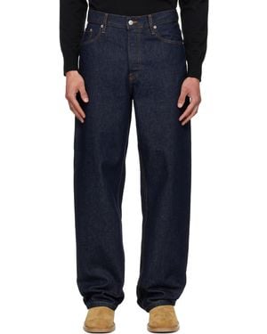 Dries Van Noten Loose Fit Jeans - Blue