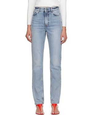 TOTEME High Slim Jeans - Blue