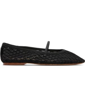 A.P.C. Swan Ballerina Flats - Black