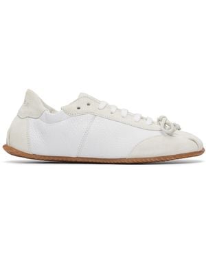 Abra Off- Ballerina Trainers - White