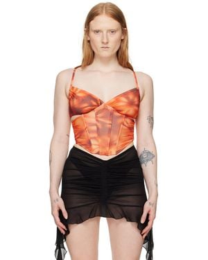 MISBHV Printed Corset - Black