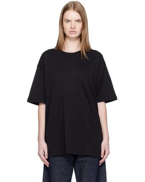 Lemaire ブラック リラックス Tシャツ