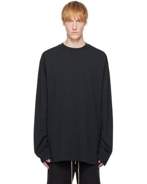 A Diciannoveventitre Long Sleeve Andy T-shirt - Black