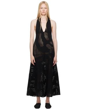 Nanushka Fotini Midi Dress - Black