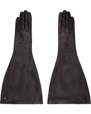 Handsome Stockholm Essentials Wide Gloves - Black