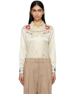 Bode Chemise Western Garden Party - Multicolore