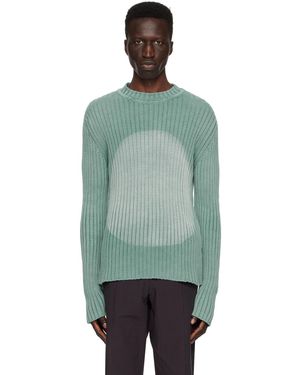 Edward Cuming Rib Jumper - Green