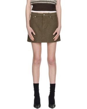 A.P.C. Mini Skirt - Black