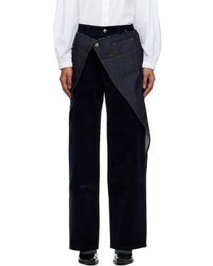ANDERSSON BELL Zoe Wrap Jeans - Black