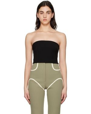 Paris Georgia Basics Ssense Exclusive Audrey Tank Top - Black