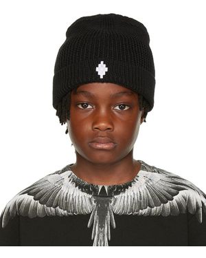 Marcelo Burlon キッズ｜ブラック Cross ビーニー