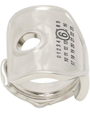 MM6 by Maison Margiela Key Ring - White