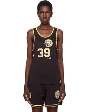 Bode Bobcat Singlet Tank Top - Black