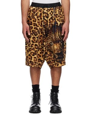 MASTERMIND WORLD Oversized Fit Shorts - Black