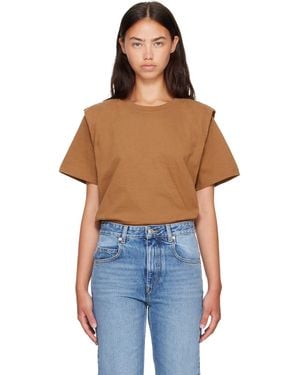 Isabel Marant Tan Zelitos T-Shirt - Blue