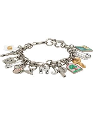 Marc Jacobs Bracelet 'The Pop Americana' À Breloques - Noir