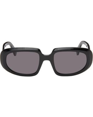 Loewe Mini Anagram Steps Rectangular Sunglasses - Grey