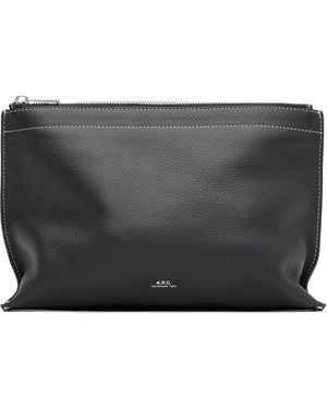 A.P.C. Neige Clou Pouch - Black