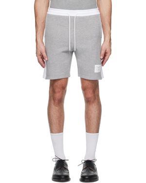 Thom Browne Thom E Classic Loopback 4-bar Sweat Shorts - Blue