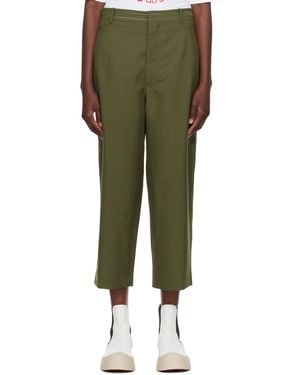 Marni Green Cropped Pants
