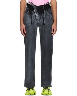 OTTOLINGER Double Fold Jeans - Black