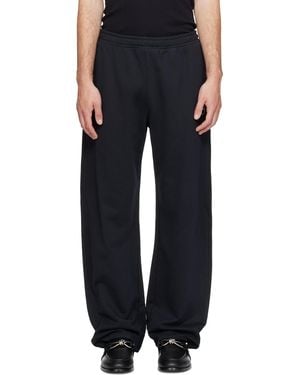 Marine Serre Moon Logo Joggers - Black