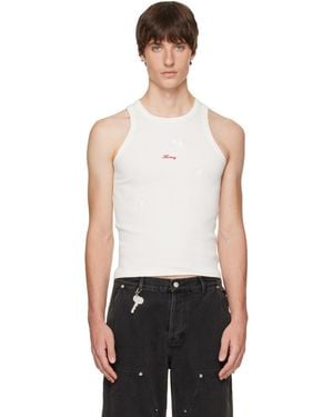 Carne Bollente Titilation Tank Top - White