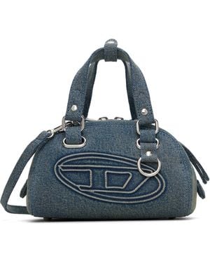 DIESEL 1Dr Dome-Small Bowling Bag - Blue