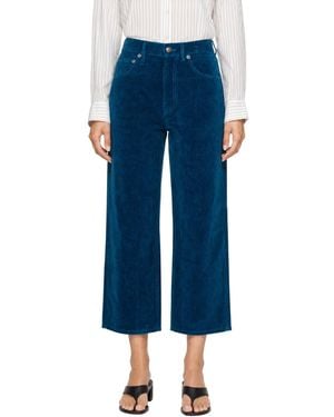 R13 Velvet X-Boyfriend Trousers - Blue