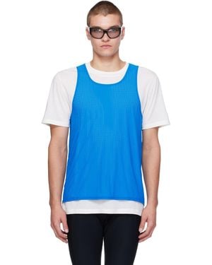 Literary Sport Jude Running Tank Top - Blue