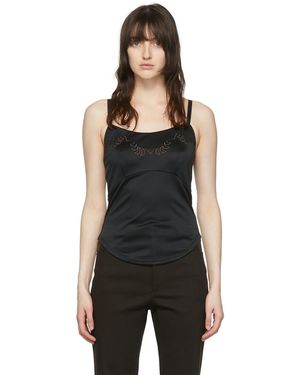 Maiden Name Camisole Naomi Noire Exclusive À Ssense