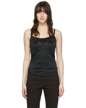 Maiden Name Ssense Exclusive Naomi Camisole - Black