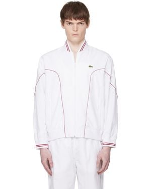 Lacoste Top Tier Track Jacket - White