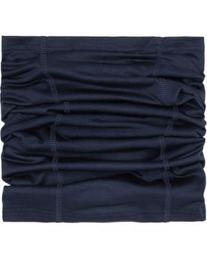 Rier Ssense Exclusive Cache-Cou Jersey Wool Neck Warmer - Blue