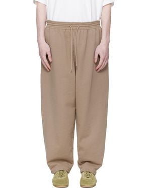 Hed Mayner Drawstring Joggers - Natural